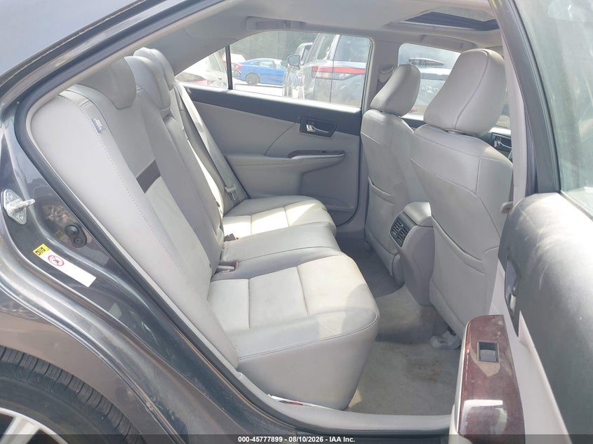 2012 TOYOTA CAMRY SEDAN 2.5L I-4 DOHC, VVT, 173HP