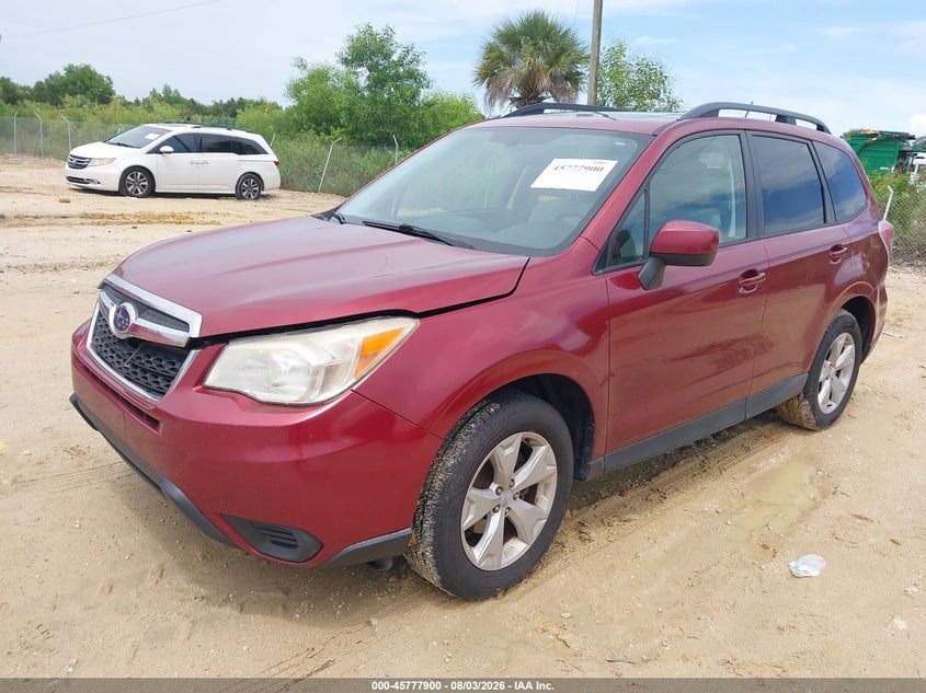 Vin: jf2sjadc3fh543418, lot: 46276680, subaru forester 2.5i premium 20152