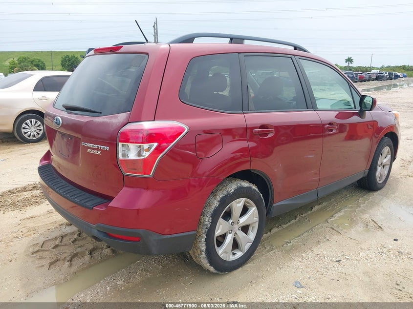 Vin: jf2sjadc3fh543418, lot: 46276680, subaru forester 2.5i premium 20154