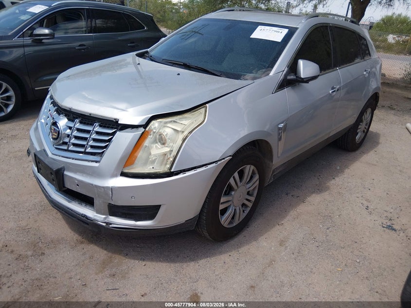 Vin: 3gyfnbe34gs523352, lot: 46276684, cadillac srx luxury collection 20162
