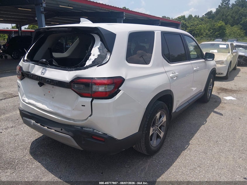 Vin: 5fnyg2h59pb008880, lot: 46276687, honda pilot 2wd ex-l 7 passenger 20234