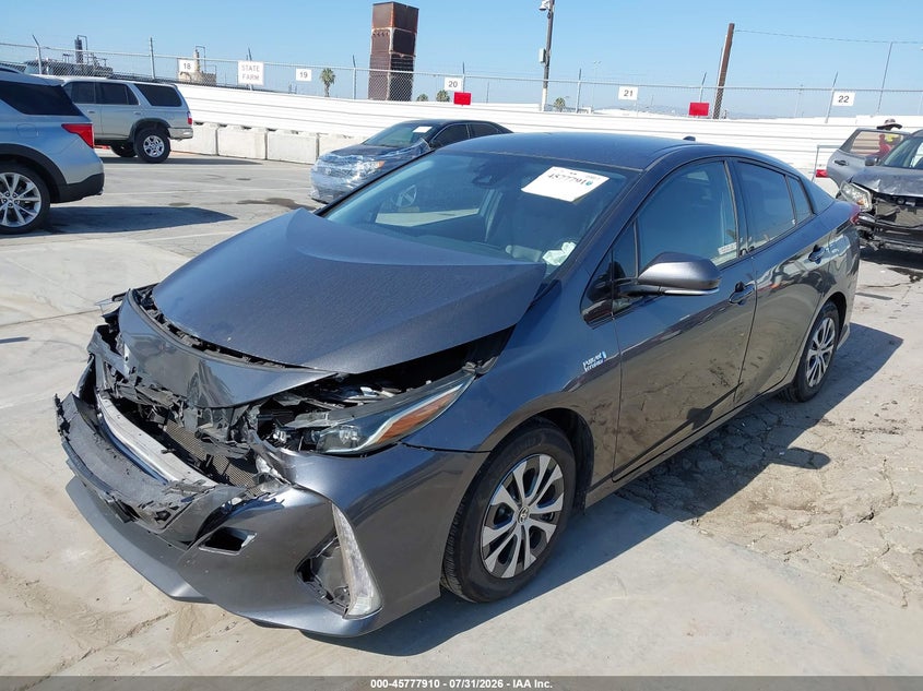 Vin: jtdkarfp1l3159501, lot: 46276690, toyota prius prime xle 20202