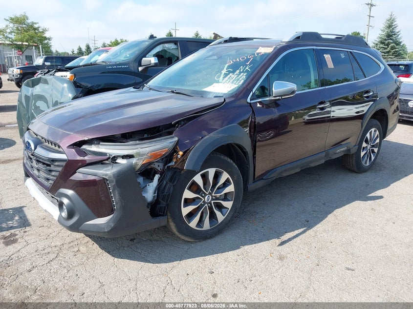 Vin: 4s4btapc8s3240612, lot: 46276703, subaru outback touring 20252
