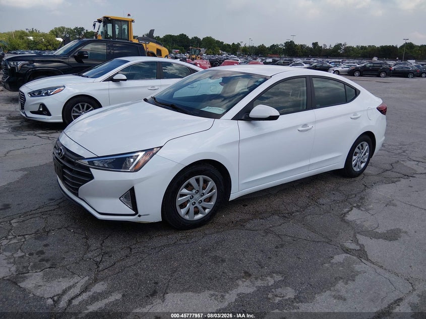 Vin: 5npd74lf1lh610193, lot: 46276737, hyundai elantra se 20202