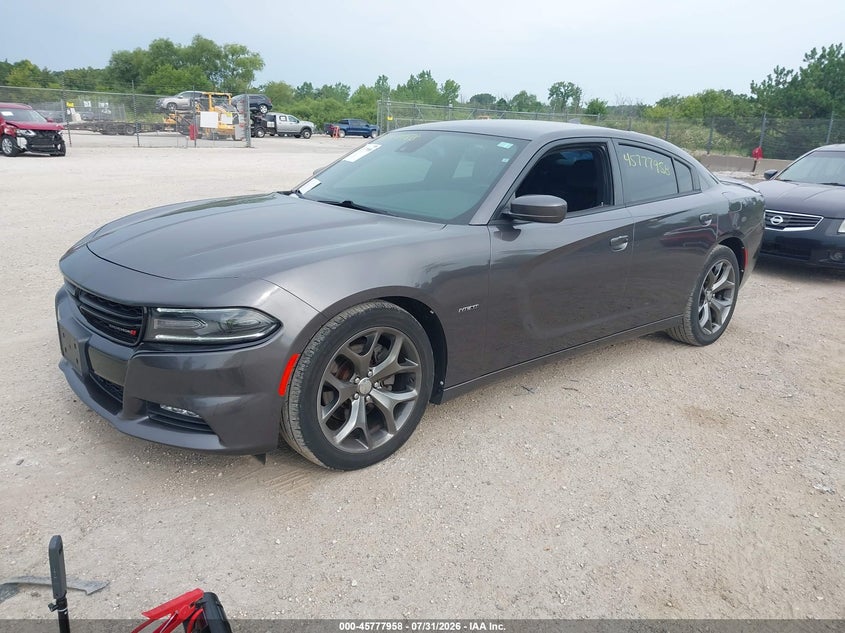 Vin: 2c3cdxct3fh778656, lot: 46276738, dodge charger r/t 20152