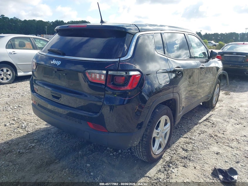 Vin: 3c4njdan1rt592027, lot: 46276742, jeep compass sport 4x4 20244