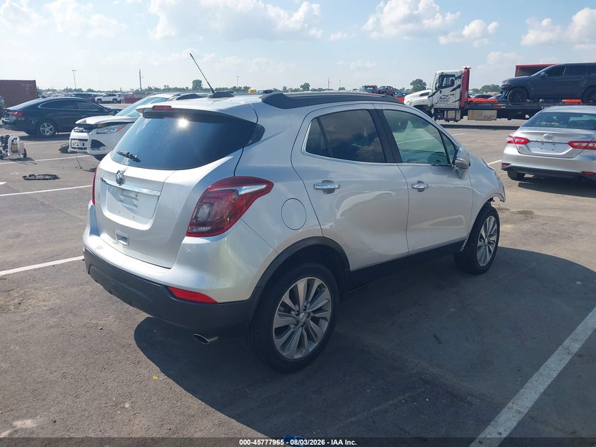 Vin: kl4cjesb4jb630108, lot: 46276745, buick encore preferred 20184