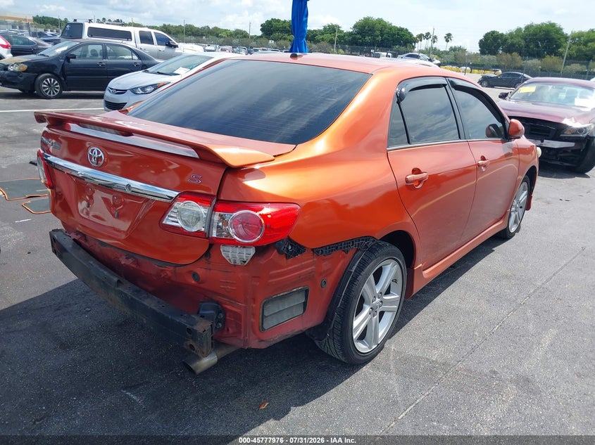 Vin: 2t1bu4ee9dc075526, lot: 46276756, toyota corolla s special edition 20134