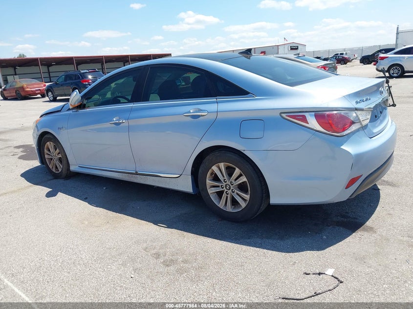 2012 HYUNDAI SONATA HYBRID auction photo 3