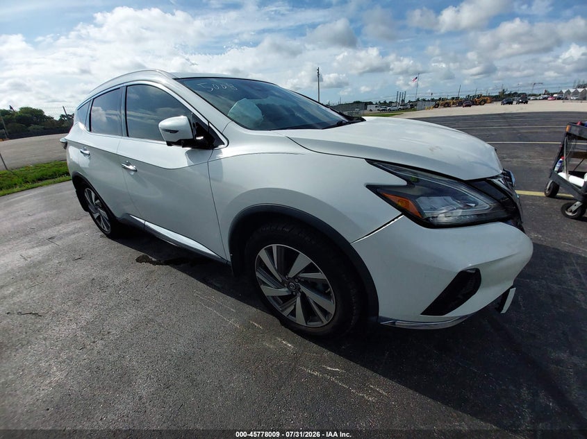 Vin: 5n1az2mjxkn105008, lot: 46276789, nissan murano sl 2019 img_1