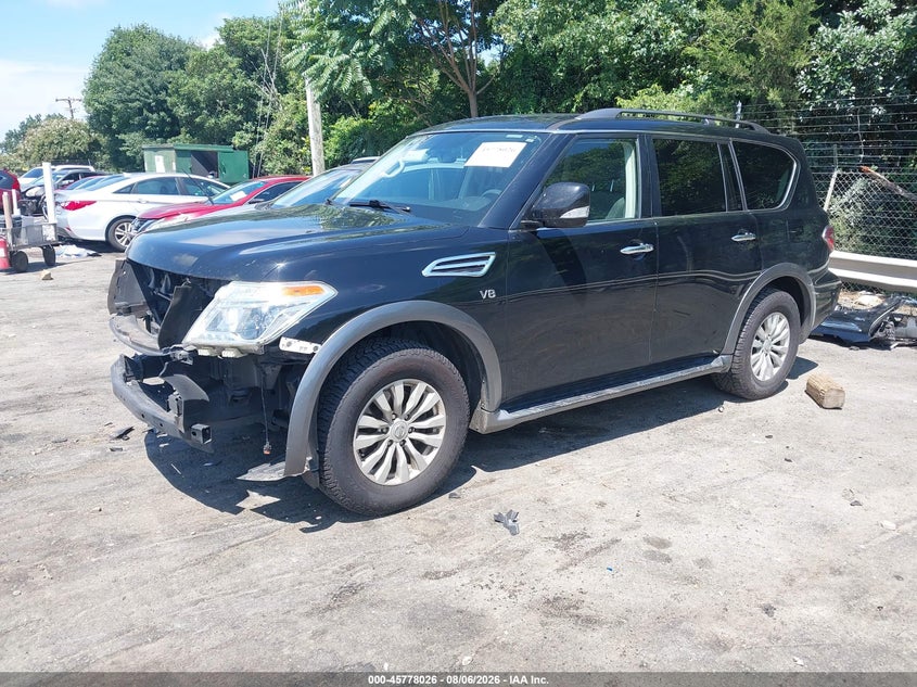 Vin: jn8ay2nd7j9057883, lot: 46276806, nissan armada sv 20182