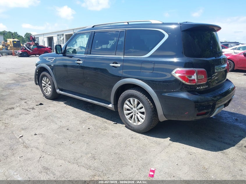 Vin: jn8ay2nd7j9057883, lot: 46276806, nissan armada sv 20183