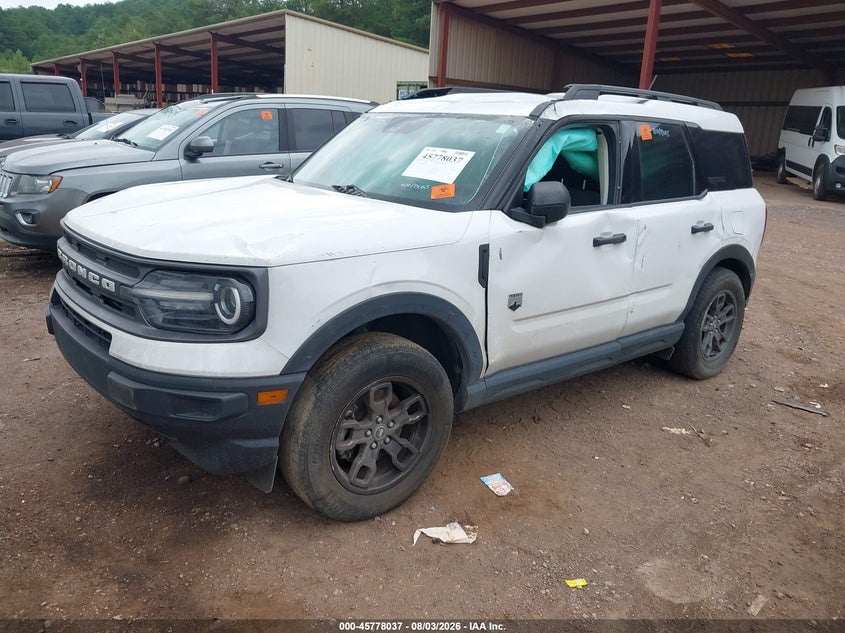 Vin: 3fmcr9b63rre57967, lot: 46276817, ford bronco sport big bend 20242