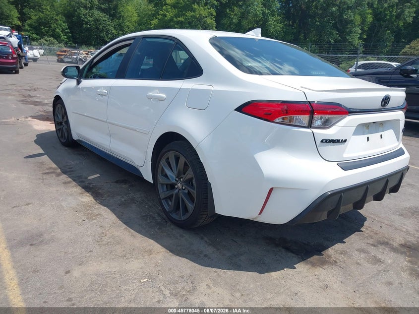 Vin: 5yfs4mce6sp241873, lot: 46276825, toyota corolla se 20253