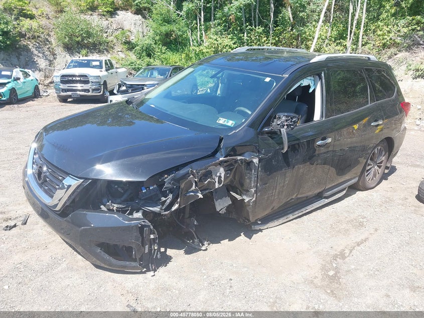 Vin: 5n1dr2mm8hc902563, lot: 46276830, nissan pathfinder s 20172