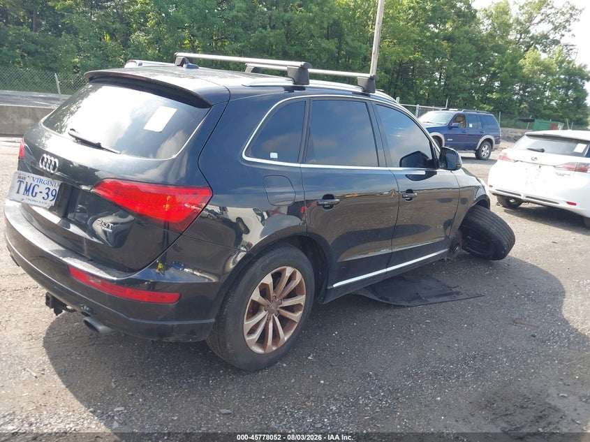 Vin: wa1lfafp6da075513, lot: 46276832, audi q5 2.0t premium 20134