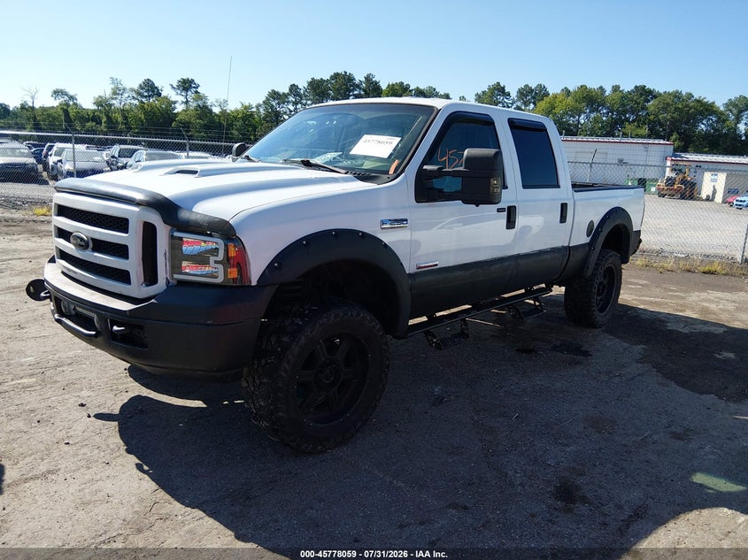 FORD F-250 2005 VIN 1FTSW21P25EA11123