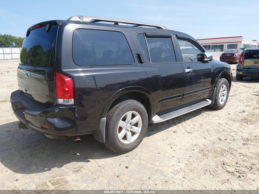 Vin: 5n1ba0nc3cn603973, lot: 46276851, nissan armada sv 20124