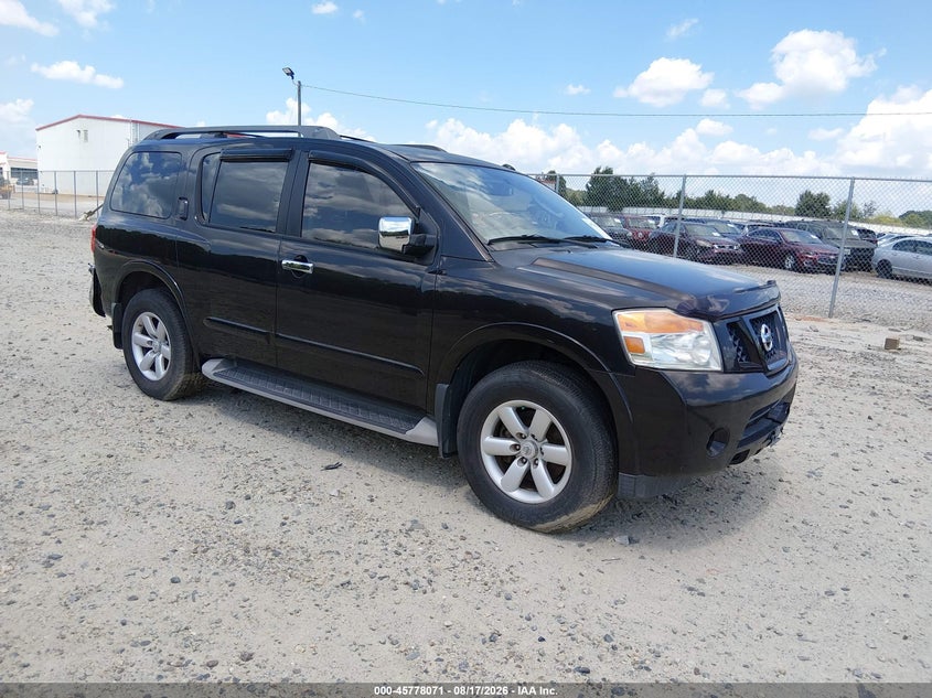 Vin: 5n1ba0nc3cn603973, lot: 46276851, nissan armada sv 20121