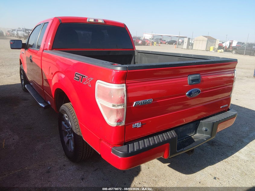 Vin: 1ftex1cm2efc52388, lot: 46276852, ford f-150 stx 20143
