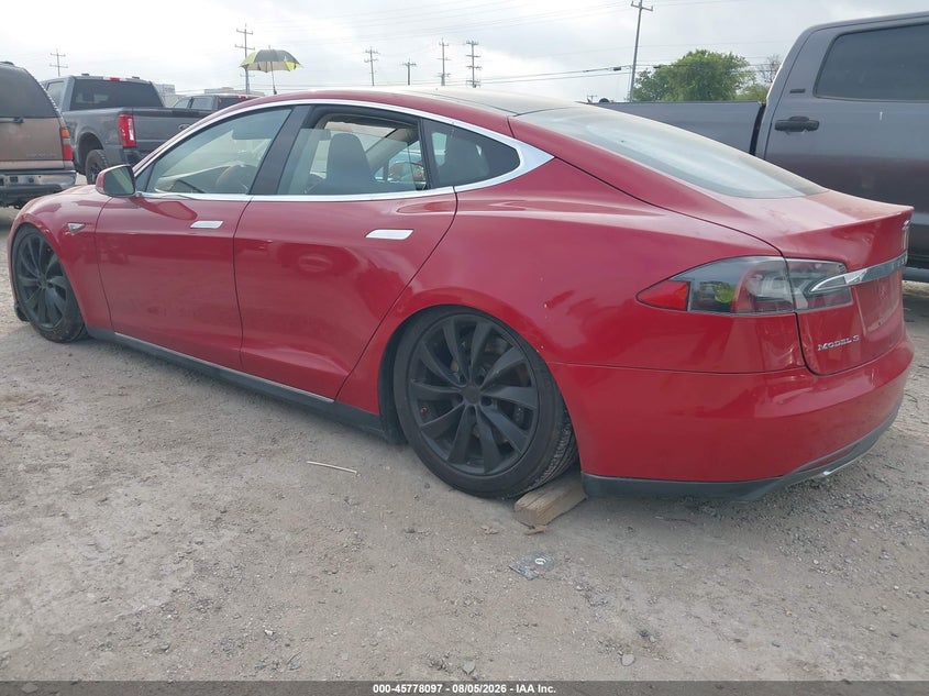 2013 TESLA MODEL S auction photo 3