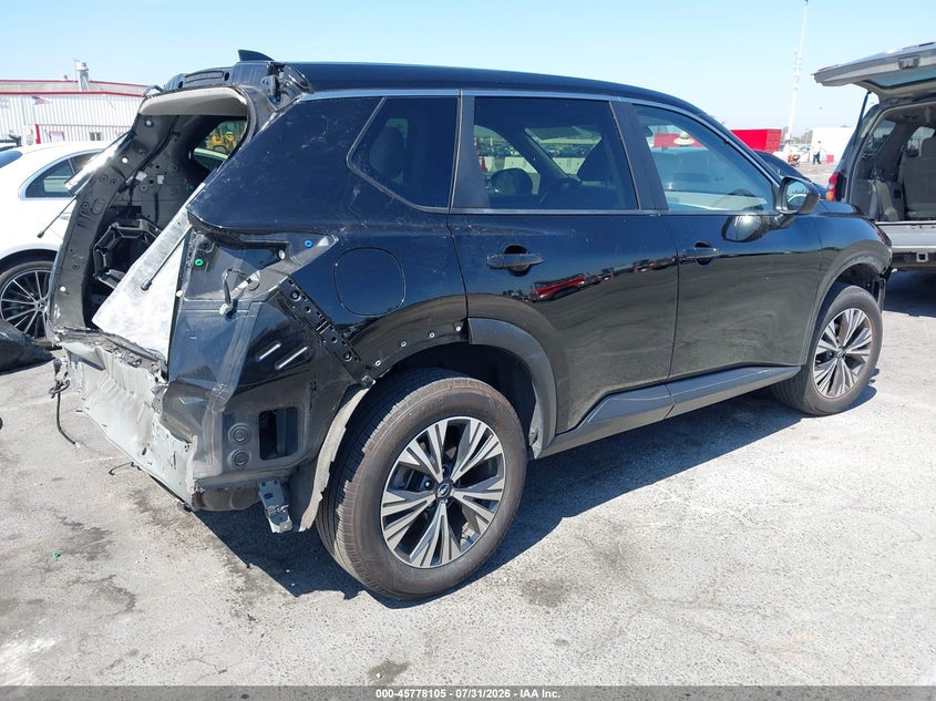 Vin: jn8bt3baxpw422599, lot: 46276885, nissan rogue sv fwd 20234
