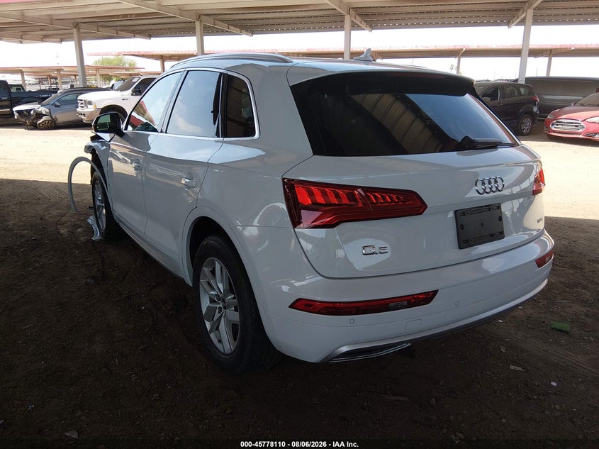 Vin: wa1anafy8l2045747, lot: 46276891, audi q5 premium 45 tfsi quattro s tronic 20203