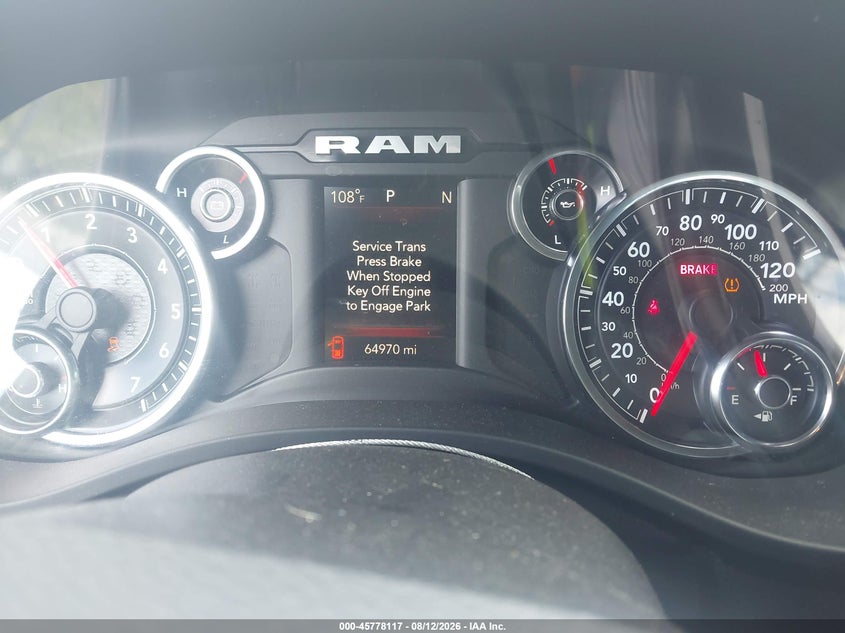 2021 RAM 1500 auction photo 7
