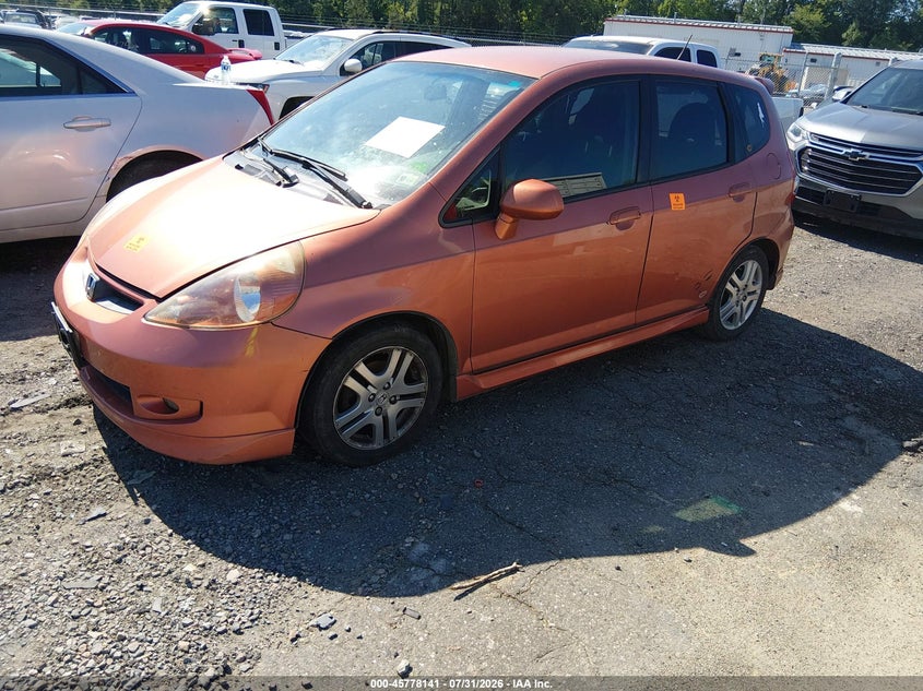 2008 Honda Fit, Обычный износ, IAAI, VIN JHMGD38628S070448 — фото 2