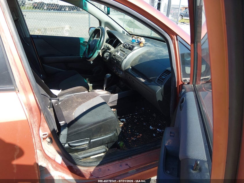 HONDA FIT 2008 VIN JHMGD38628S070448