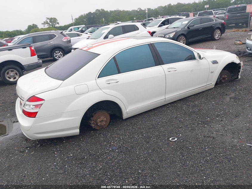 2008 MERCEDES-BENZ S 550 — zdjęcie 4