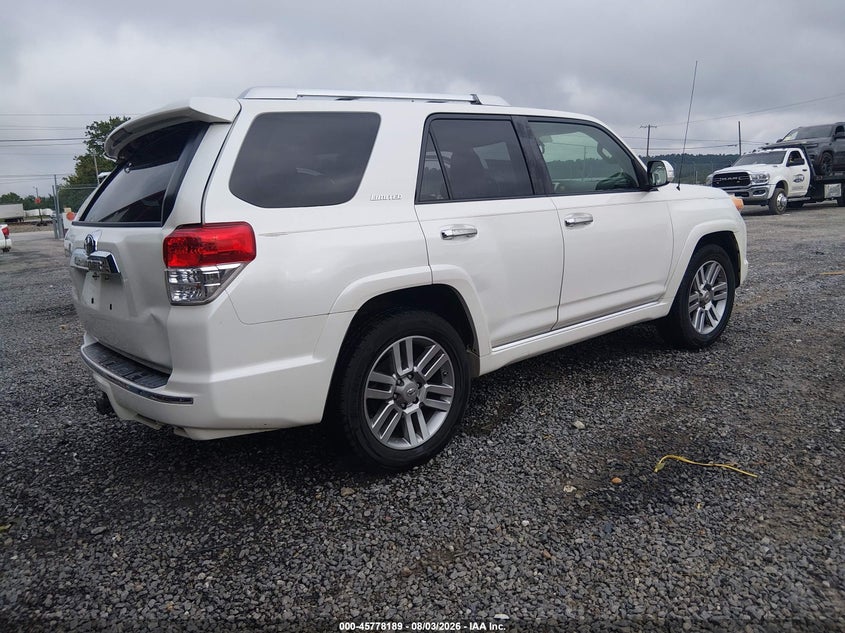 Vin: jtezu5jr4c5037691, lot: 46276969, toyota 4runner limited 20124