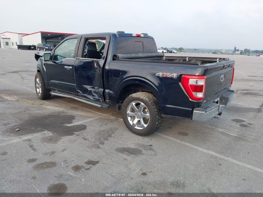 Vin: 1ftfw1e87nkf23508, lot: 46276977, ford f-150 lariat 20223