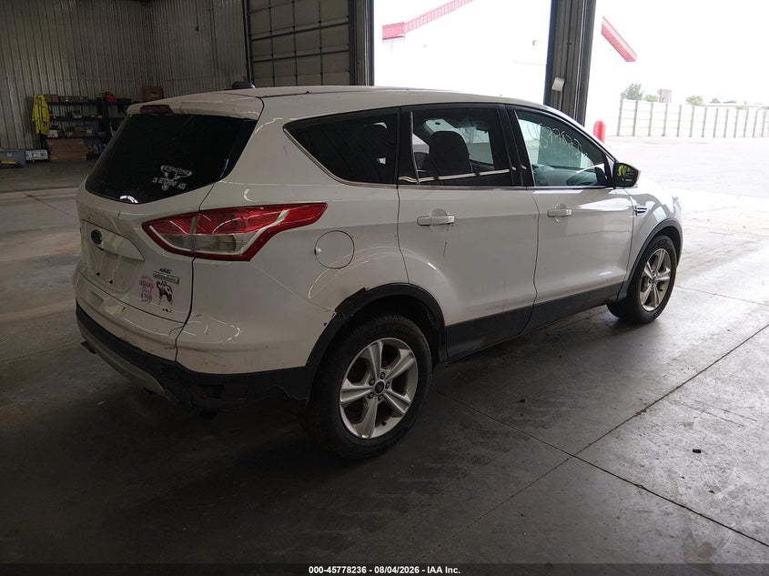 Vin: 1fmcu0gx8eud87574, lot: 46277017, ford escape se 20144