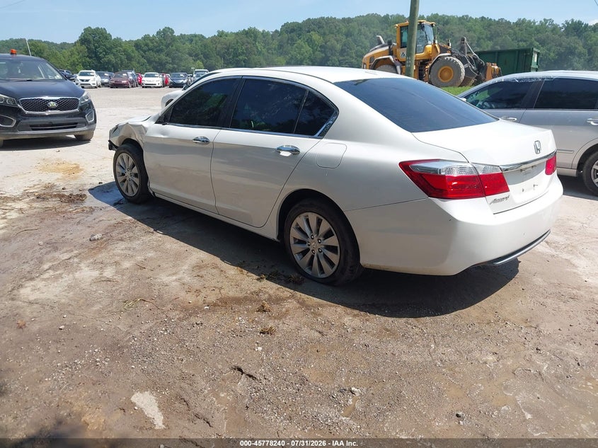 Vin: 1hgcr2f86ea163976, lot: 46277020, honda accord ex-l 20143