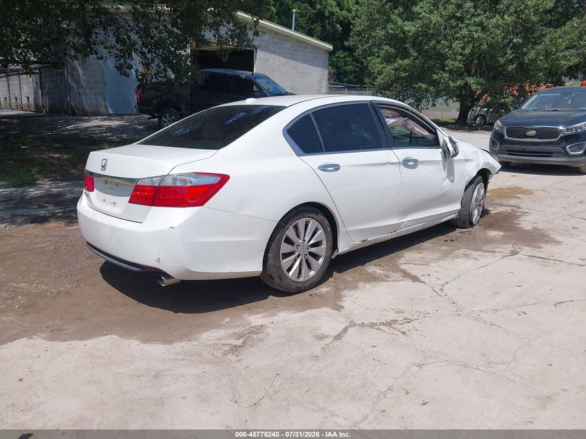 Vin: 1hgcr2f86ea163976, lot: 46277020, honda accord ex-l 20144
