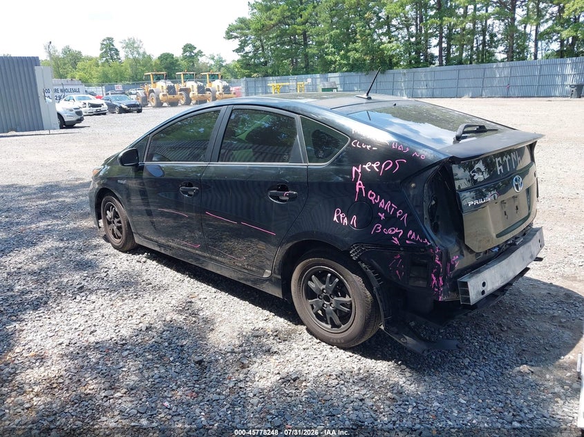 Vin: jtdkn3du4c1572504, lot: 46277028, toyota prius four 20123