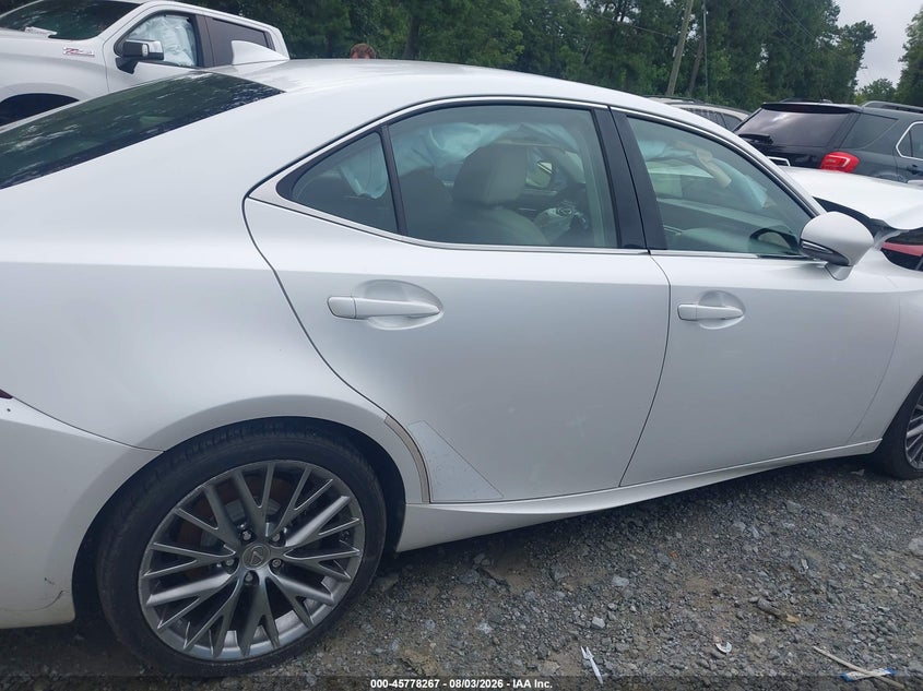 LEXUS IS 200T 2016 VIN JTHBA1D26G5013130
