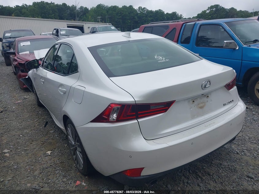 2016 LEXUS IS 200T auction photo 3