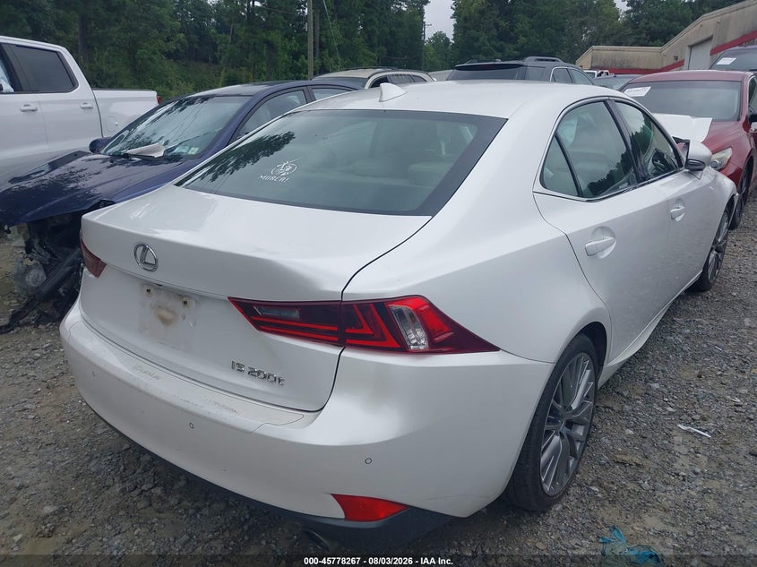 2016 LEXUS IS 200T auction photo 4