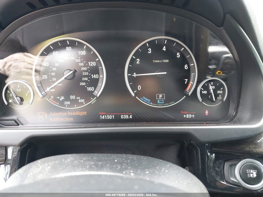 2017 BMW X5 EDRIVE auction photo 7