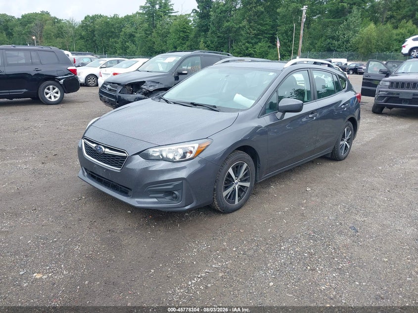 Vin: 4s3gtac69k3735380, lot: 46277084, subaru impreza 2.0i premium 20192