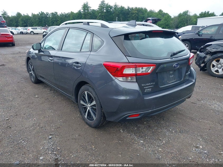 Vin: 4s3gtac69k3735380, lot: 46277084, subaru impreza 2.0i premium 20193