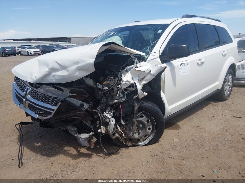 Vin: 3c4pdcab3ht706740, lot: 46277096, dodge journey se 20172