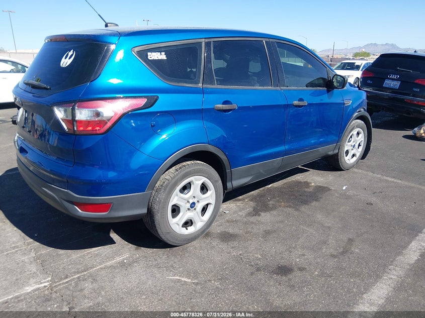 Vin: 1fmcu0f7xhud54176, lot: 46277106, ford escape s 20174