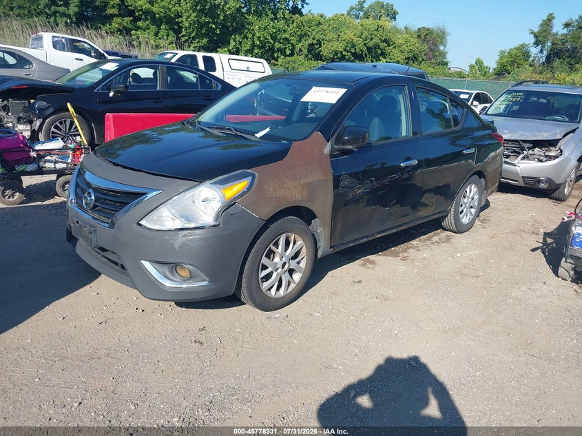 Vin: 3n1cn7ap7hl846940, lot: 46277111, nissan versa 1.6 sv 20172