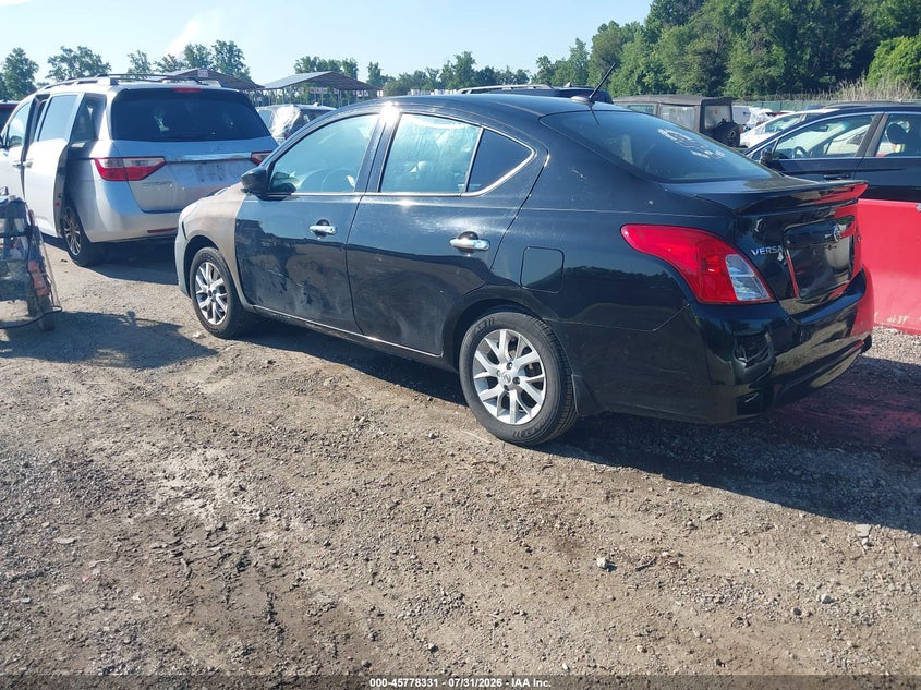 Vin: 3n1cn7ap7hl846940, lot: 46277111, nissan versa 1.6 sv 20173