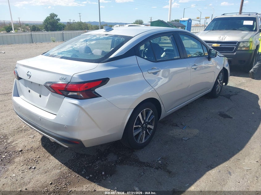 Vin: 3n1cn8ev2ml856560, lot: 46277116, nissan versa sv xtronic cvt 20214
