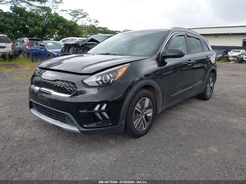 Vin: kndcb3lc6n5549744, lot: 46277126, kia niro lxs se 20222