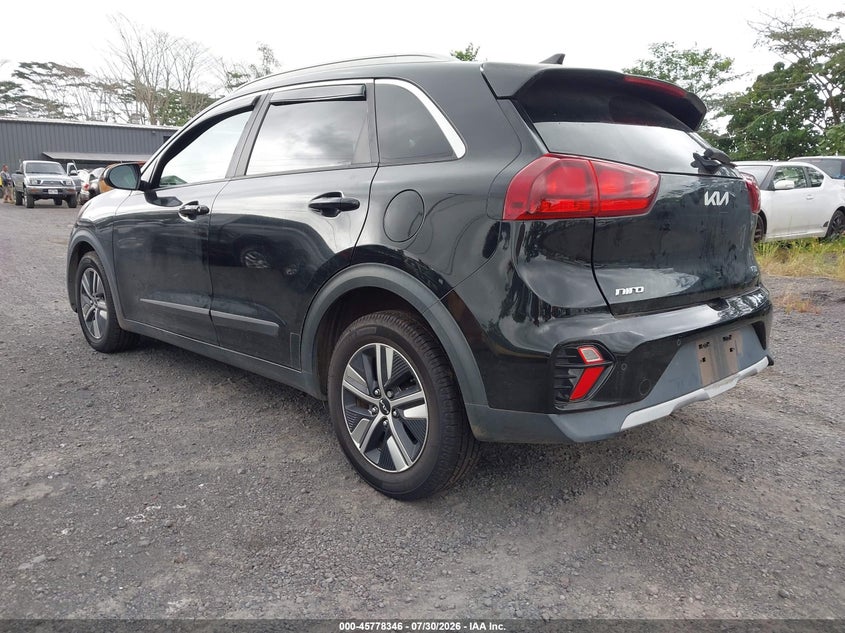 Vin: kndcb3lc6n5549744, lot: 46277126, kia niro lxs se 20223